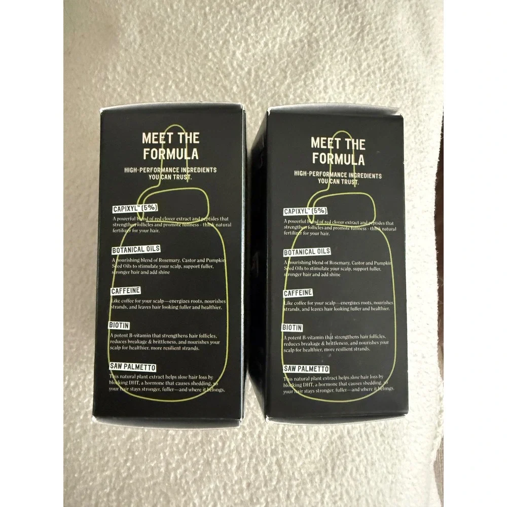 2 Pack California Naturals Men's Re: Gro Anti-Thinning Scalp Serum 3 Ounce